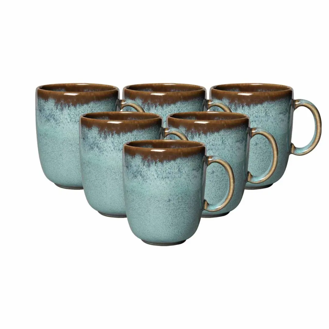 Becher mit Henkel Lave 400 ml Set van 6