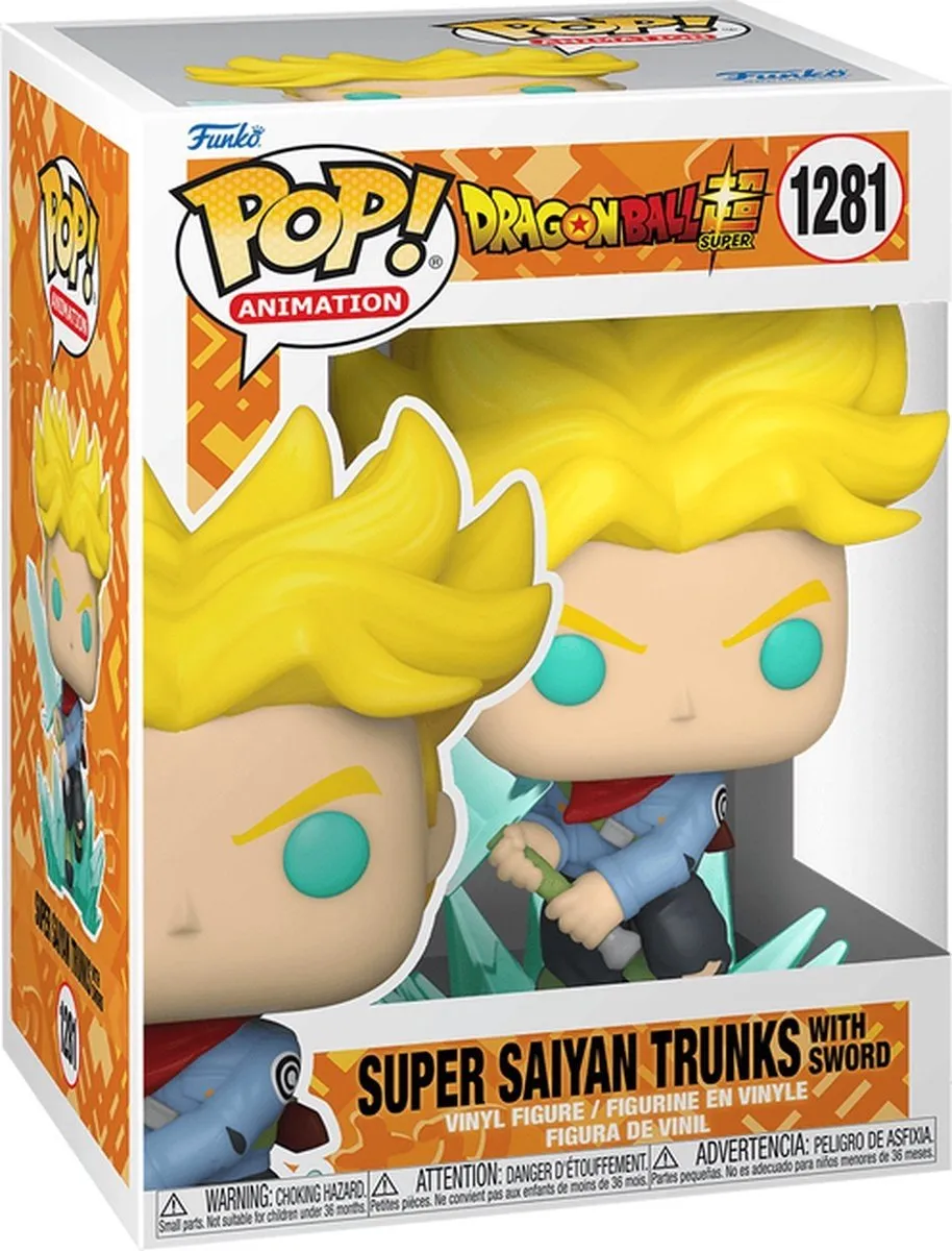 Funko Pop Super Saiyan Trunks met Zwaard
