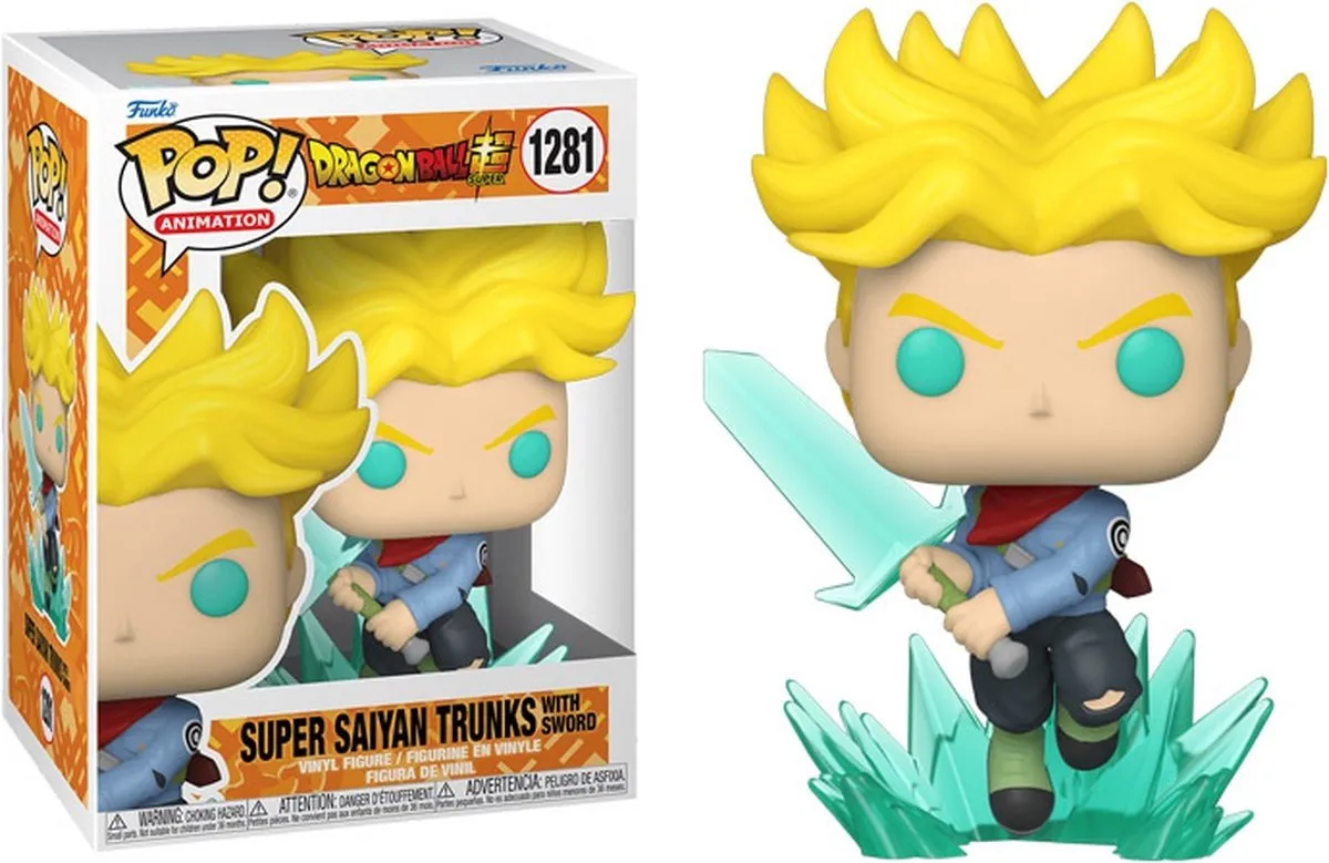 Funko Pop Super Saiyan Trunks met Zwaard - Dragon Ball Super 58019