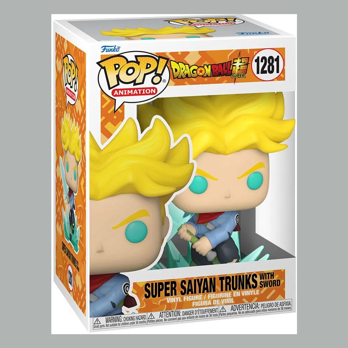 Funko Pop Super Saiyan Trunks met Zwaard - Dragon Ball Super 58019