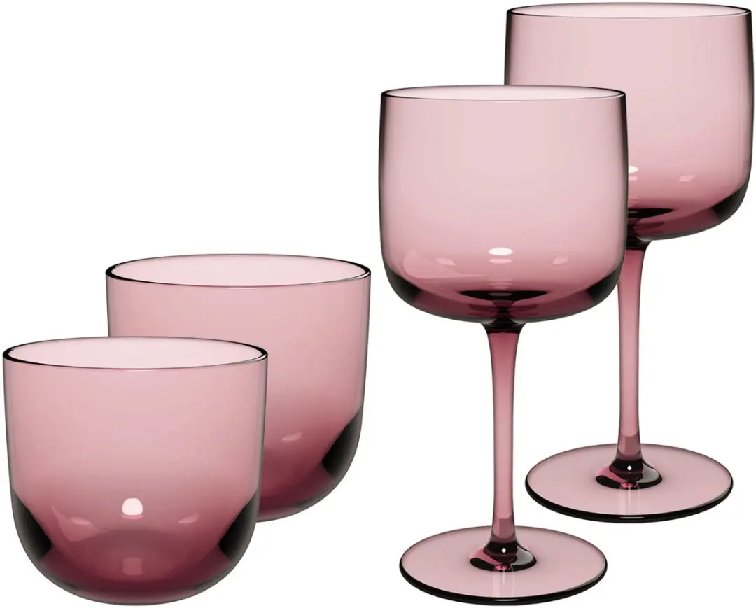 Wein- und Wassergläser Like Glass Set van 4