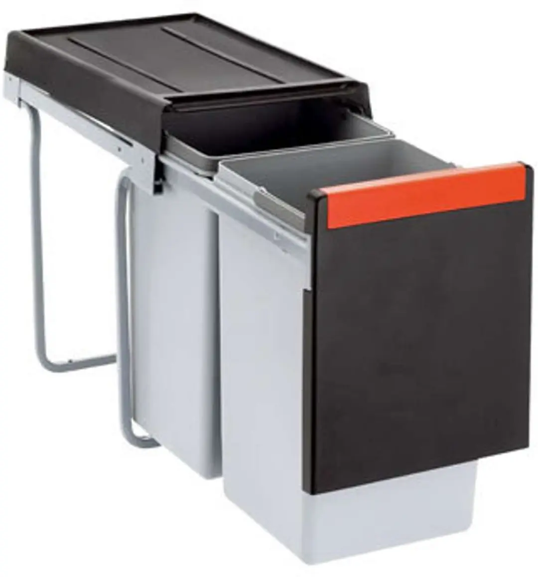 Franke Cube 30 inbouw afvalsysteem handbediening keukenafvalemmer 2 x 15L 134.00