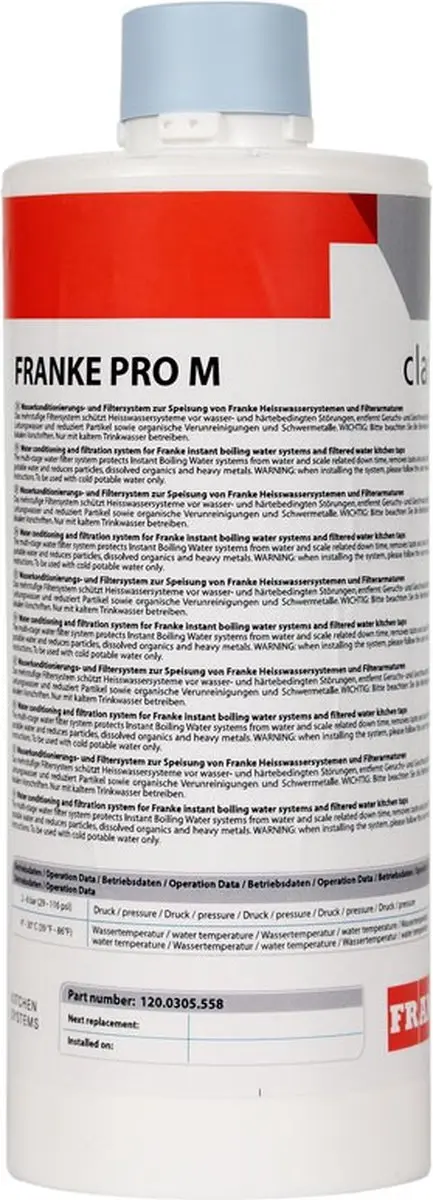 Franke Pro M Waterfilter 120.0305.558 - Multicolor