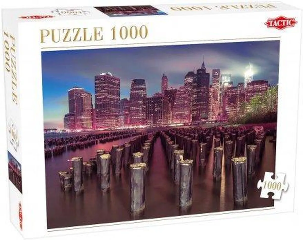 Tactic Skyscrapers New York 1000 Puzzelstukken