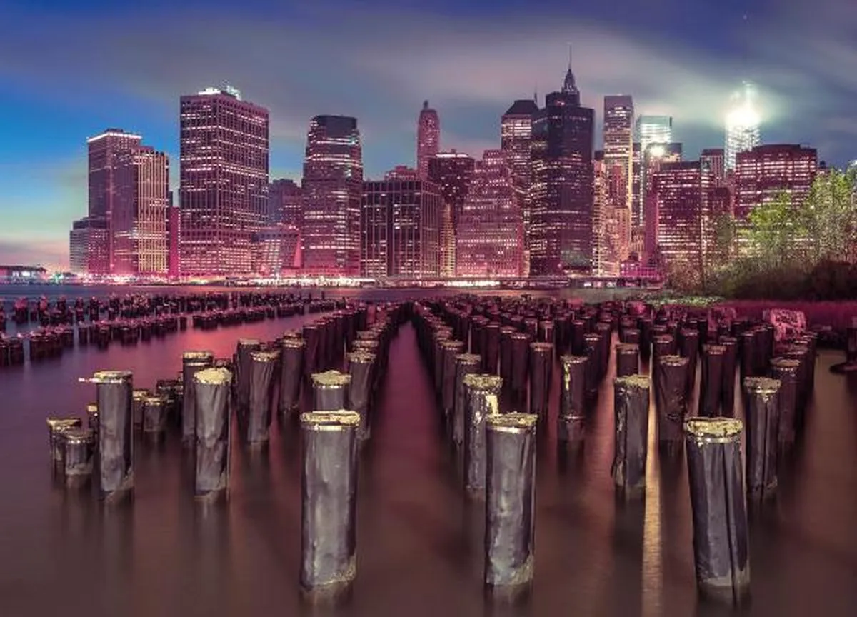 Tactic Skyscrapers New York 1000 Puzzelstukken - Multi
