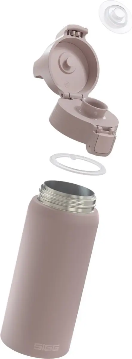 Sigg Shield Therm One 0.5L Roestvrijstalen Drinkfles - Roze - afbeelding 4 van 5