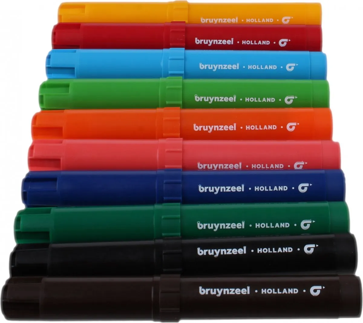 BRUYNZEEL Kids 10 Dikke Viltstiften - Assorti