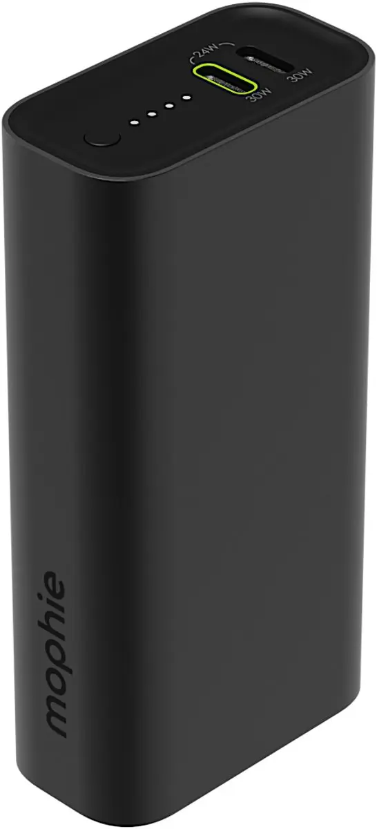 Mophie Powerstation 10.000 mAh Powerbank - 30W - Zwart - afbeelding 2 van 6