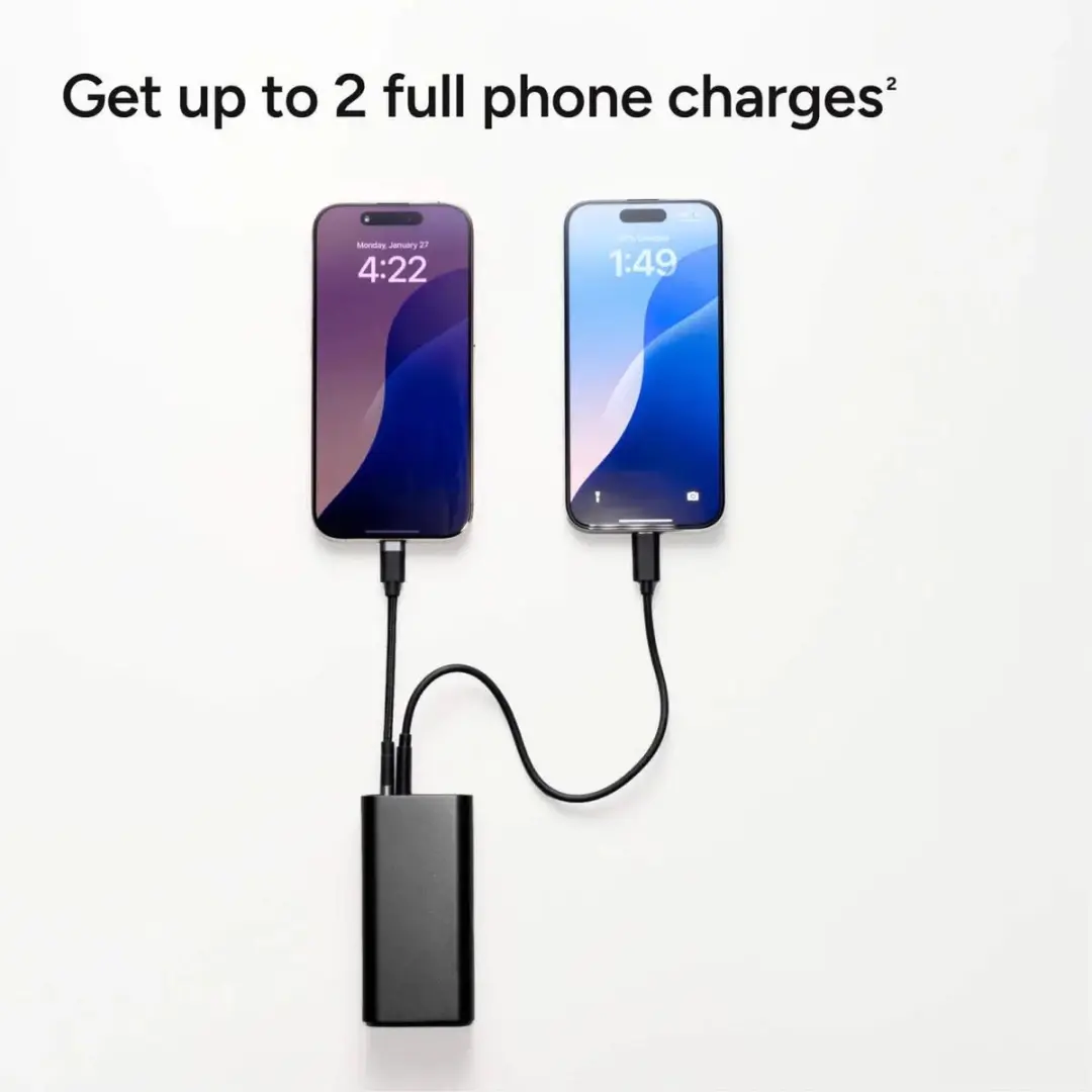 Mophie Powerstation 10.000 mAh Powerbank - 30W - Zwart - afbeelding 3 van 6
