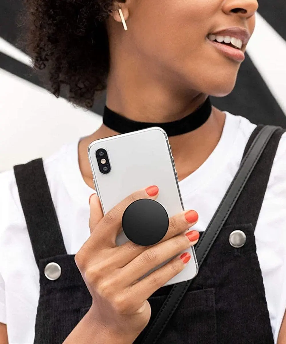 PopSockets 800470 Telefoonbutton - Zwart - afbeelding 6 van 6