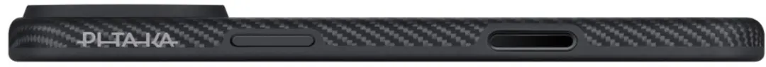 Pitaka UltraGuard iPhone 17 Pro Hoesje KI1701PB - MagSafe - Zwart
