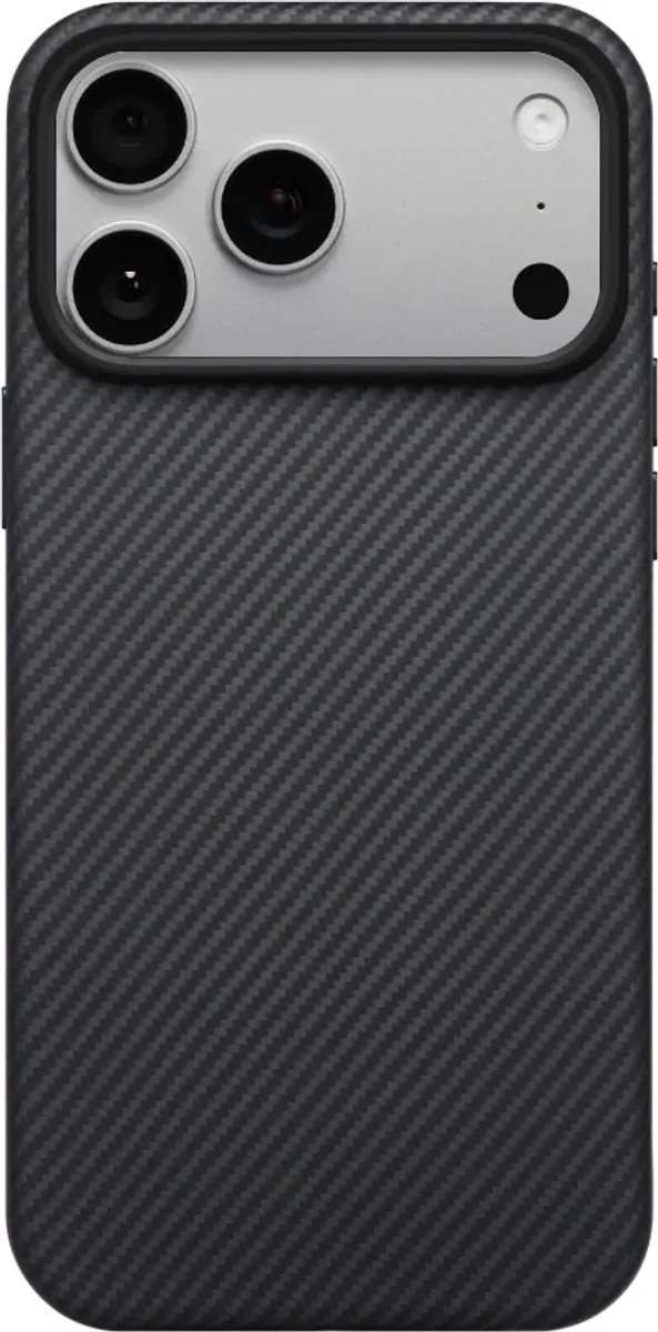 Pitaka UltraGuard iPhone 17 Pro Hoesje KI1701PB - MagSafe - Zwart