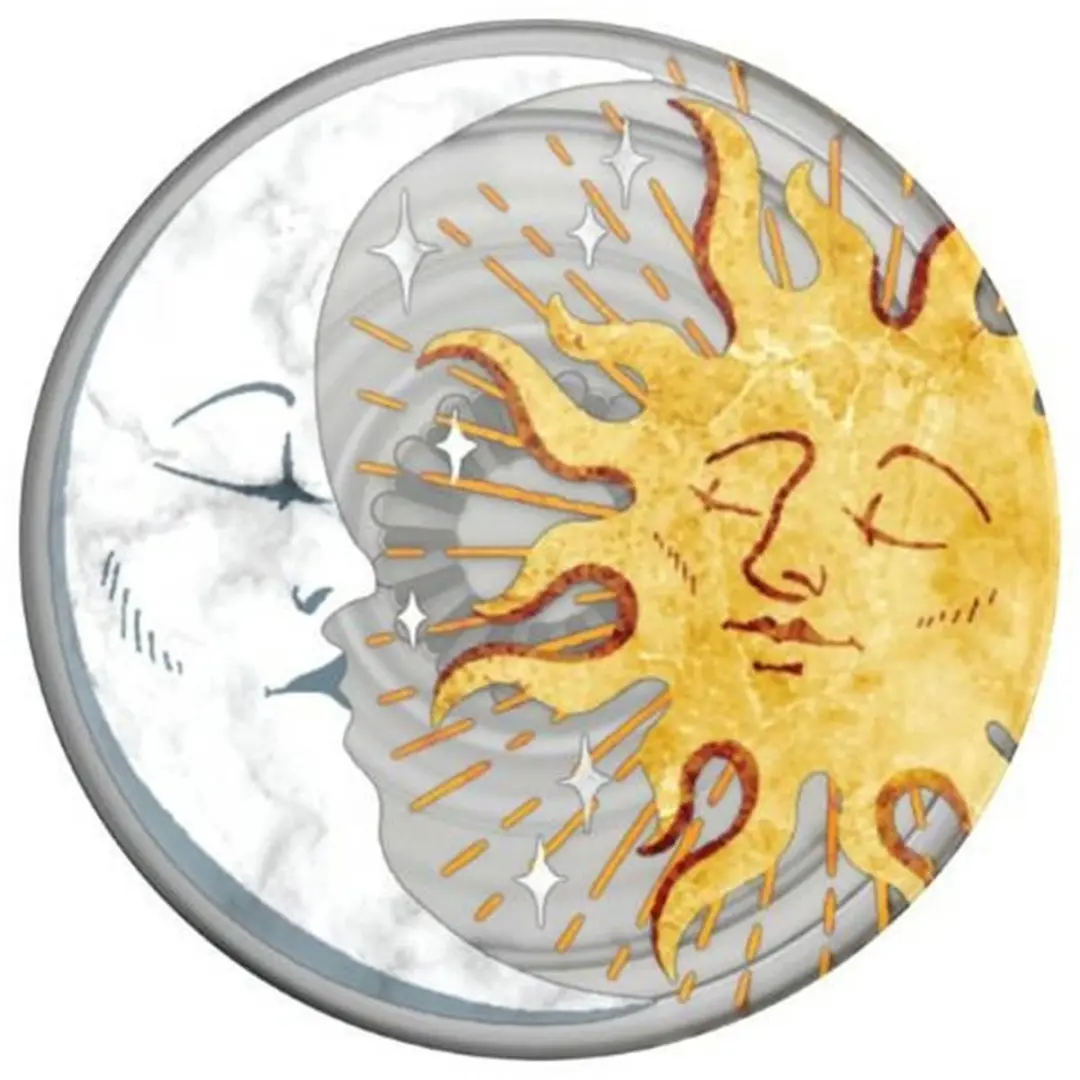 PopSockets PopGrip PlantCore Translucent Sun And Moon 806494