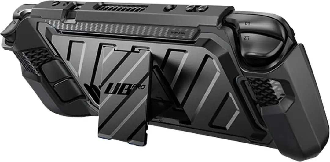 Supcase UB Pro Back-SPC-BK-DEK Hoesje - Steam Deck - Zwart