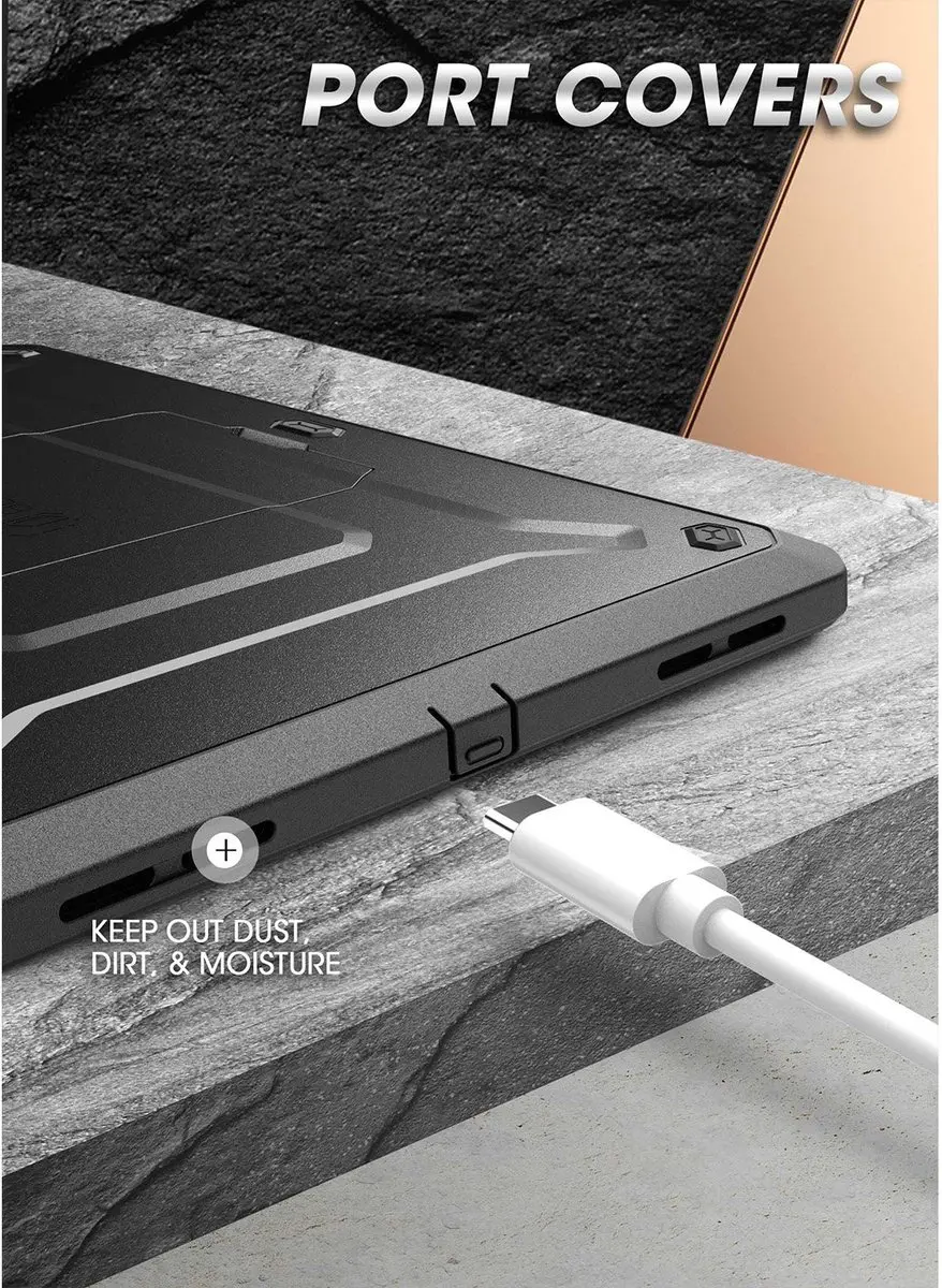 Supcase Unicorn Beetle Hoes iPad 10 10.9" 2022 - Zwart