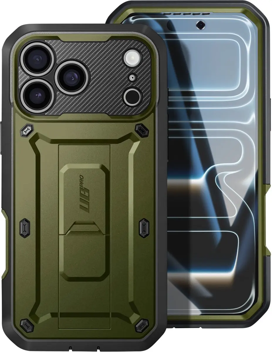 Supcase Ub Pro Case iPhone 17 Pro Max - Anti-Schok - Zwart