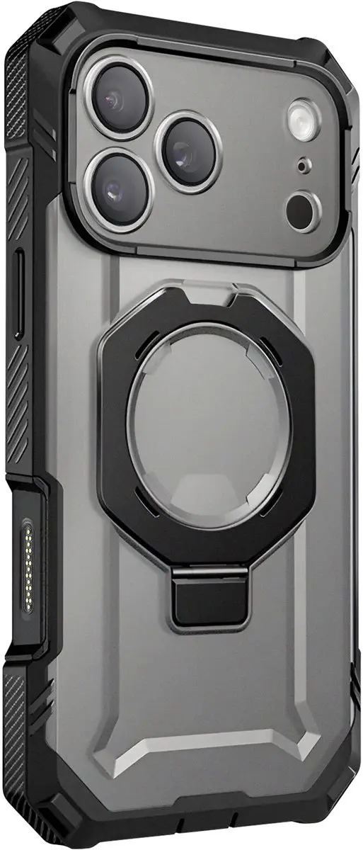 Supcase UB Grip Pro 13939 iPhone 17 Pro Max Hoesje - Zwart Transparant