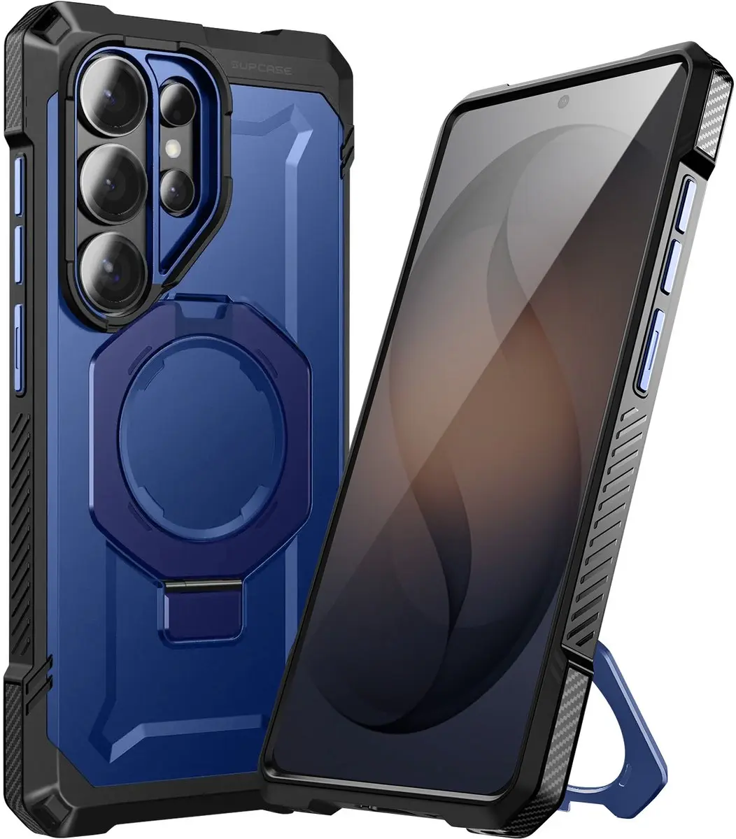 Supcase Unicorn Beetle Grip Hoesje S26 Ultra - Blauw