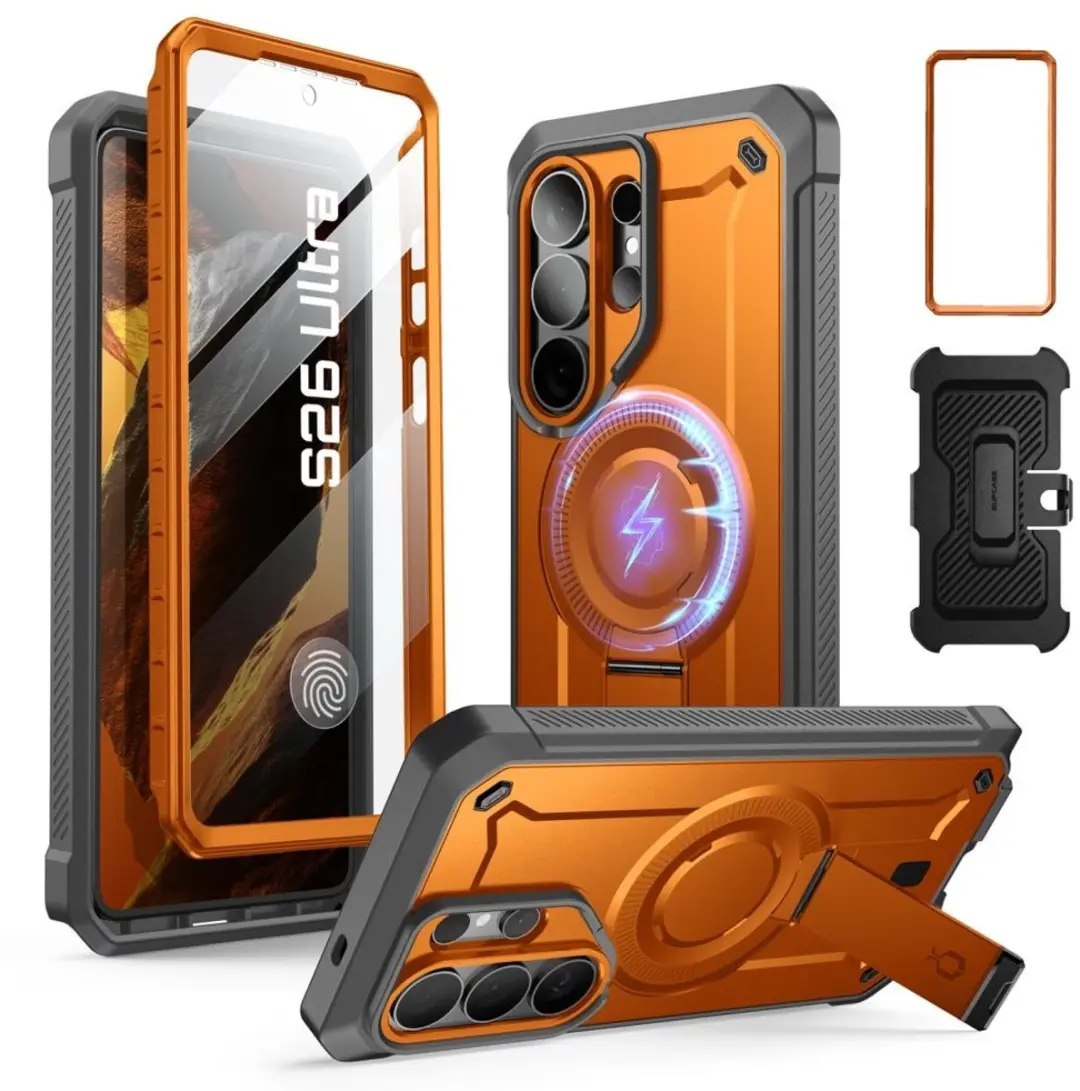 Supcase MagPro 14530 Hoesje Samsung Galaxy S26 Ultra - Oranje