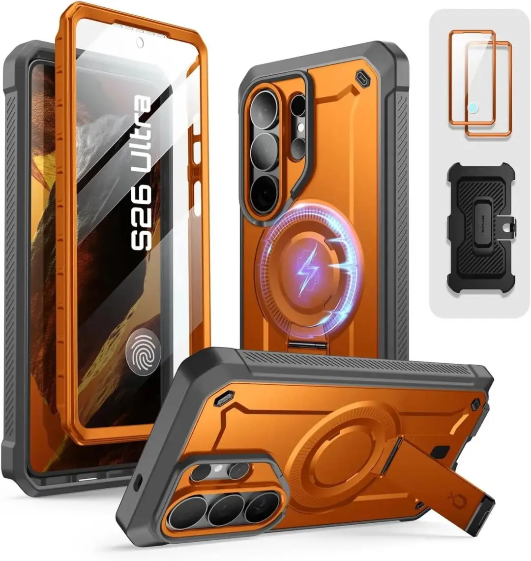 Supcase MagPro hoesje geschikt voor Samsung Galaxy S26 Ultra met screenprotector