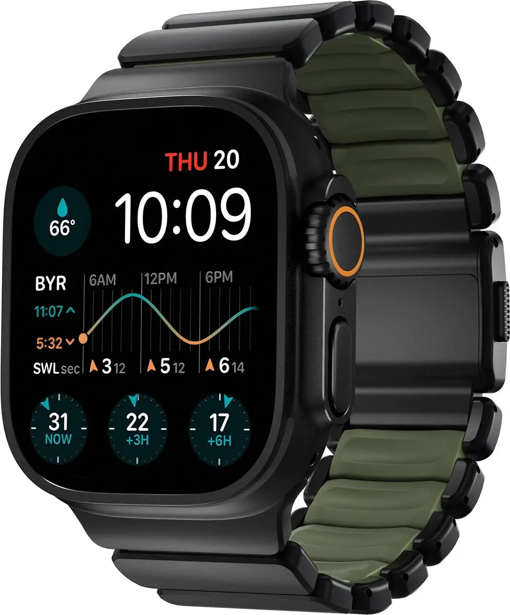 NOMAD Stratos Horlogeband Groen