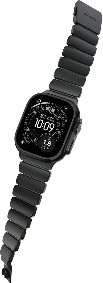 NOMAD Stratos Horlogeband Groen - 45/46/49mm - Apple Watch