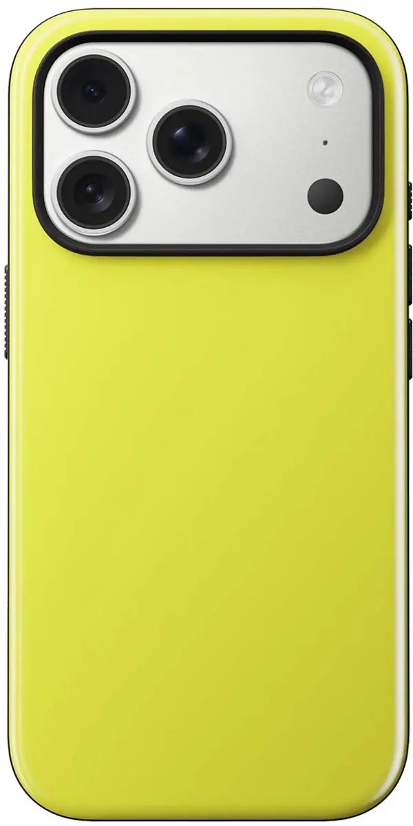NOMAD Modern Hoesje iPhone 17 Pro 114693117P7P - Geel - MagSafe