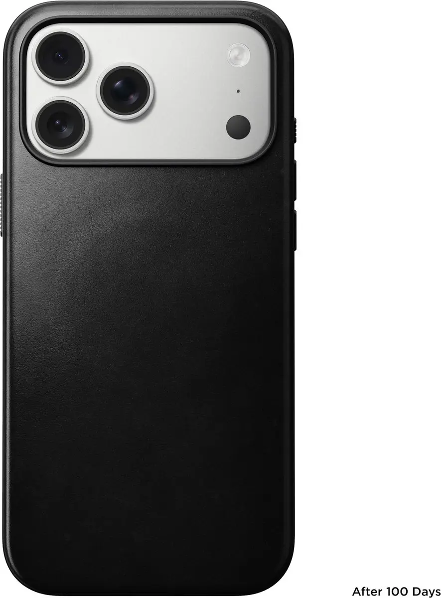 NOMAD NM014254858 Hoesje iPhone 17 Pro Max - Horween Leder - Zwart