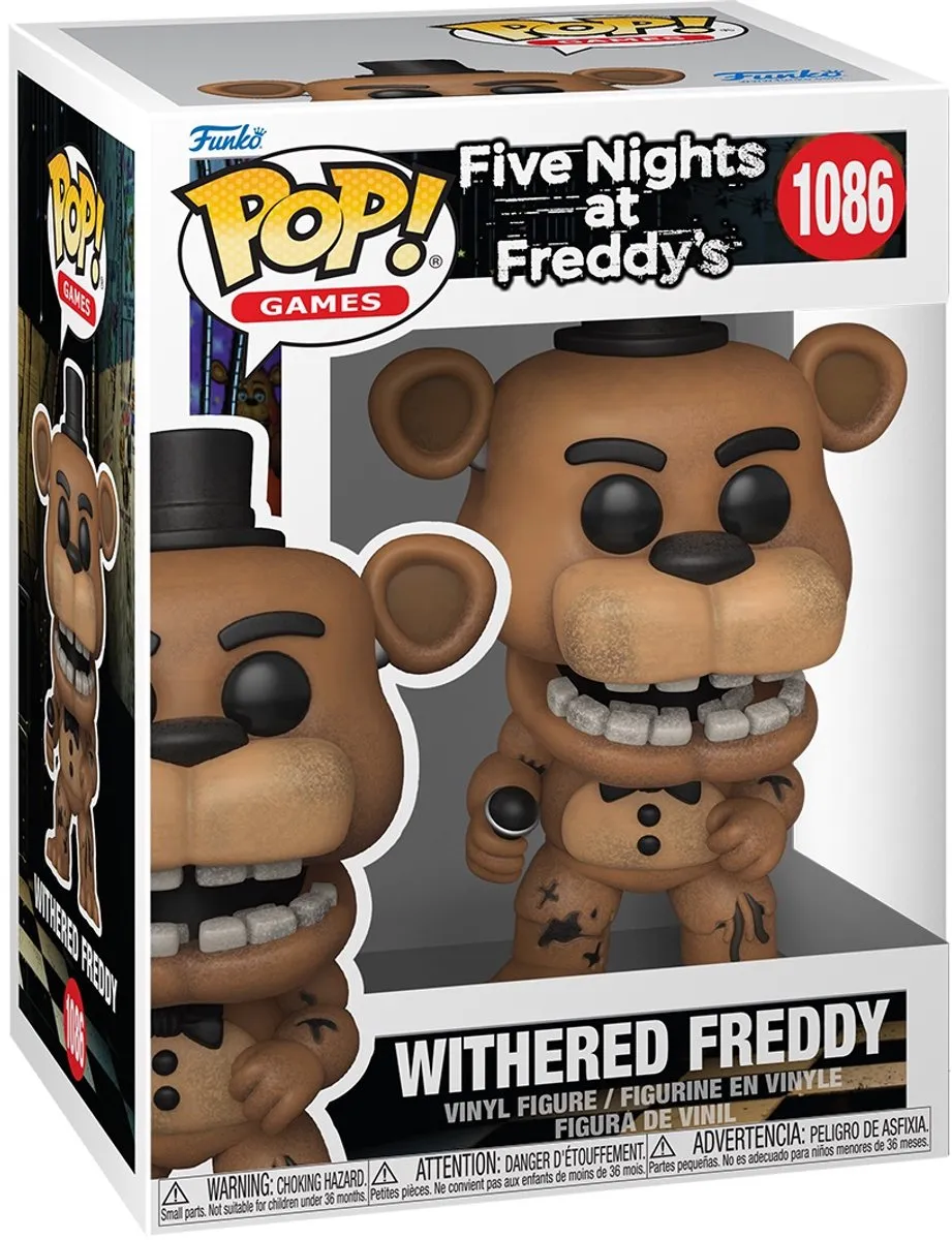 Funko Five Nights at Freddy's Withered Freddy Pop!