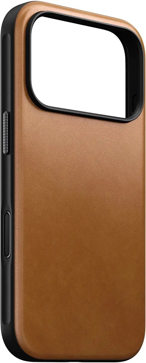 NOMAD Modern Lederen Hoesje iPhone 17 Pro 114654118I8I - Bruin - afbeelding 6 van 6