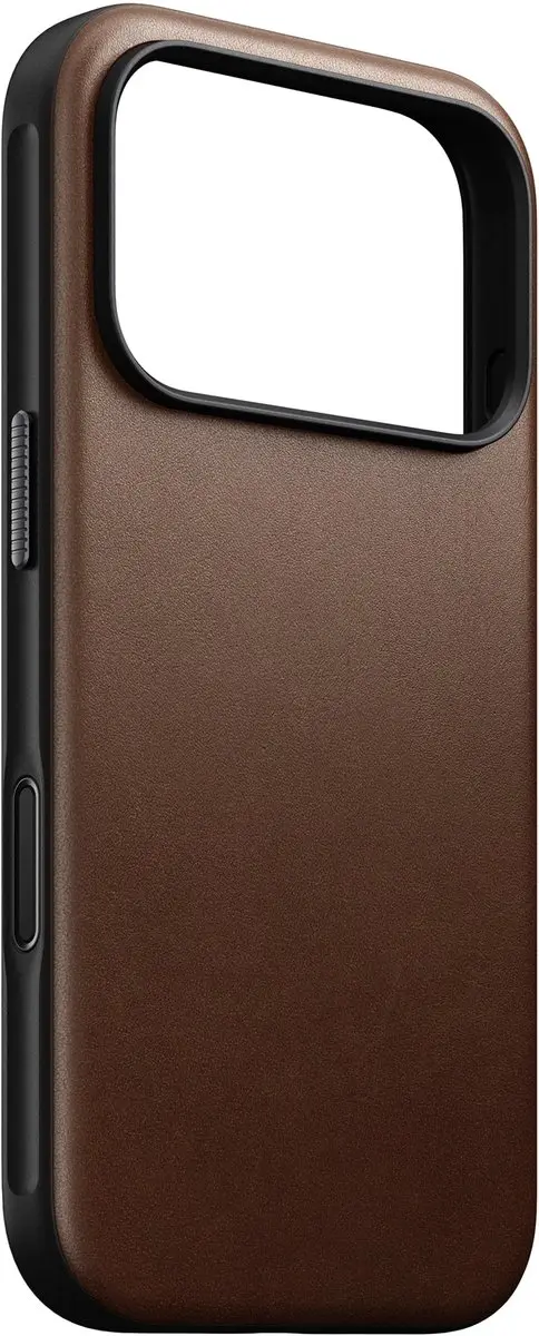 NOMAD Modern Lederen Hoesje iPhone 17 Pro - Bruin - MPN 114657114080