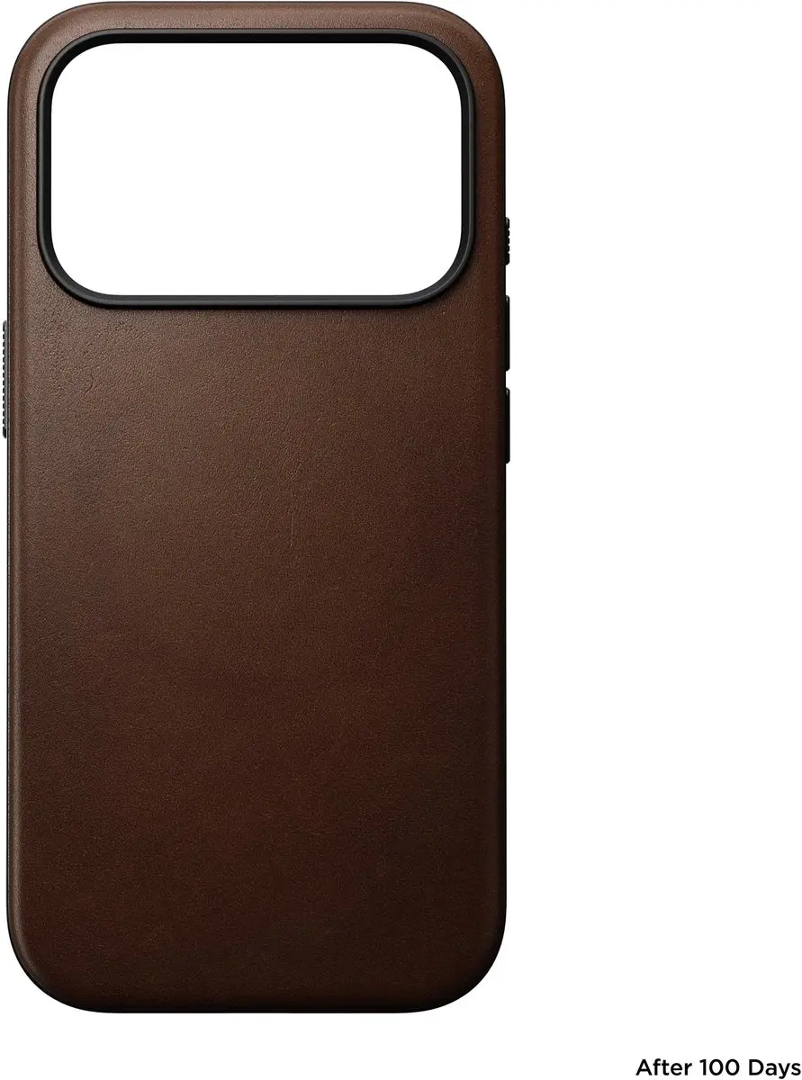 NOMAD Modern Lederen Hoesje iPhone 17 Pro - Bruin - MPN 114657114080 - afbeelding 6 van 6