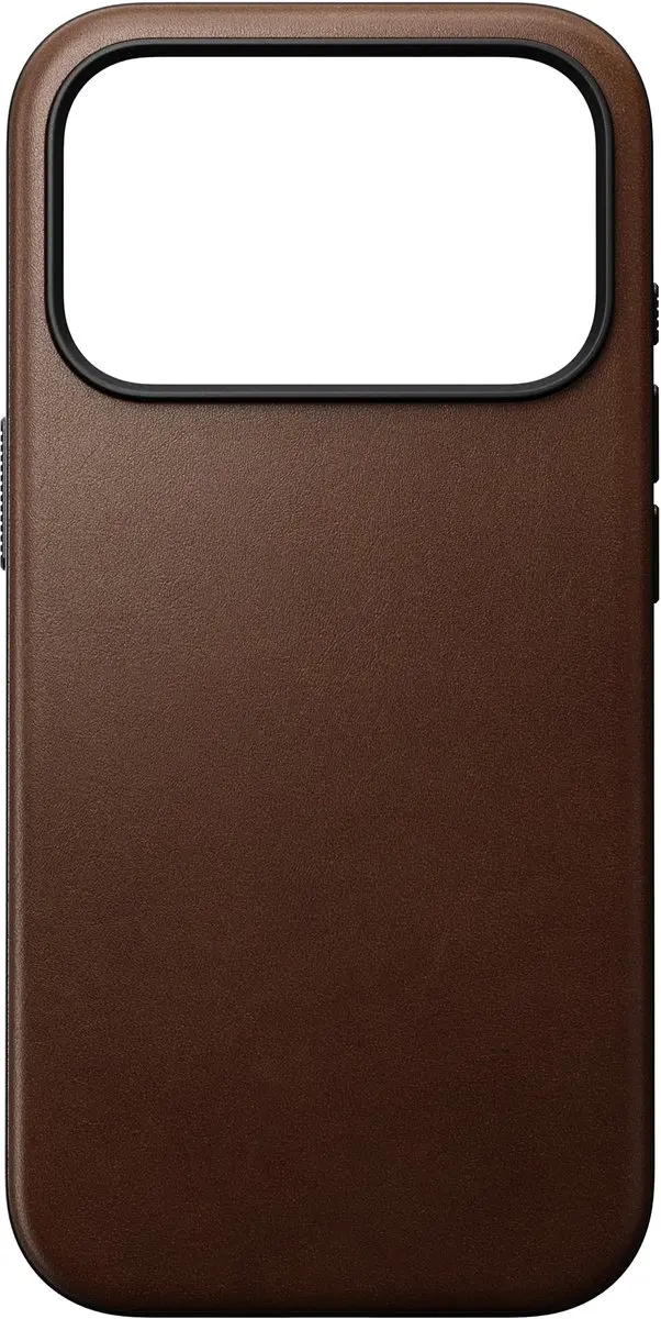 Nomad Modern Lederen Hoesje iPhone 17 Pro