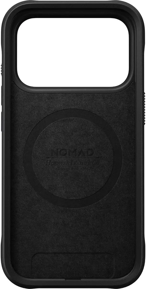 NOMAD Modern Leather Case NM01276685 - iPhone 14 Plus - Zwart