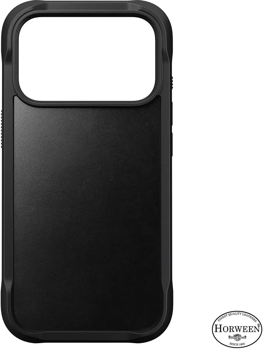 NOMAD Modern Leather Case NM01276685 - iPhone 14 Plus - Zwart
