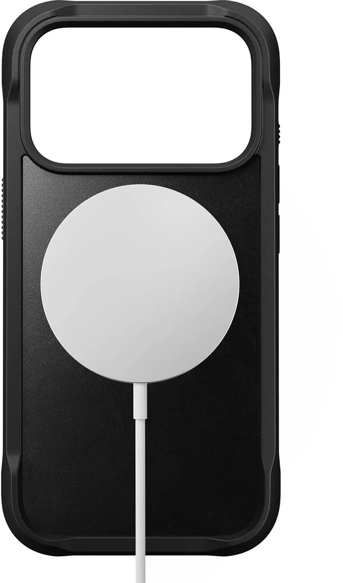 NOMAD Modern Leather Case NM01276685 - iPhone 14 Plus - Zwart