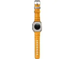 NOMAD Rocky Point Horlogeband - Apple Watch 45-49mm - Geel - afbeelding 6 van 6