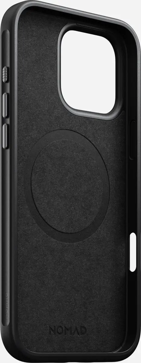 NOMAD NM01692485 Hoesje iPhone 16 Pro Max - Echt Leer Bruin