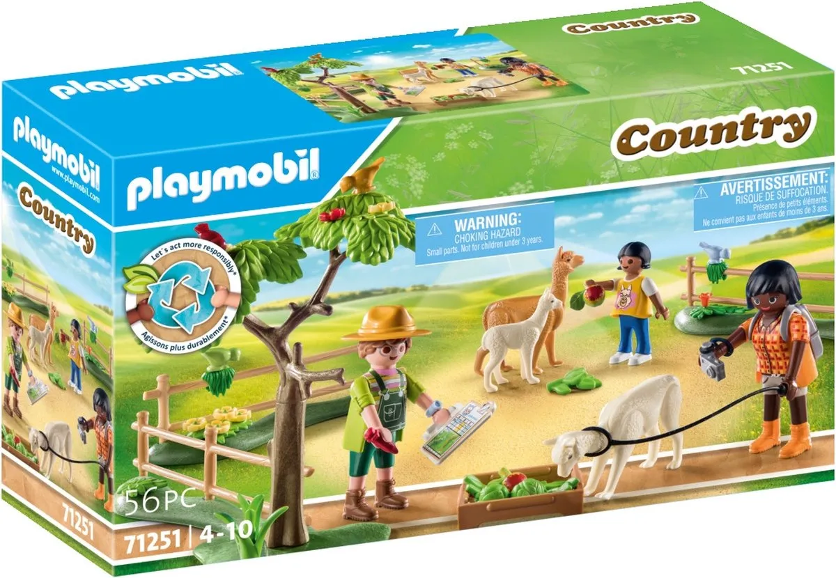 Playmobil Country Alpaca Wandeling 71251