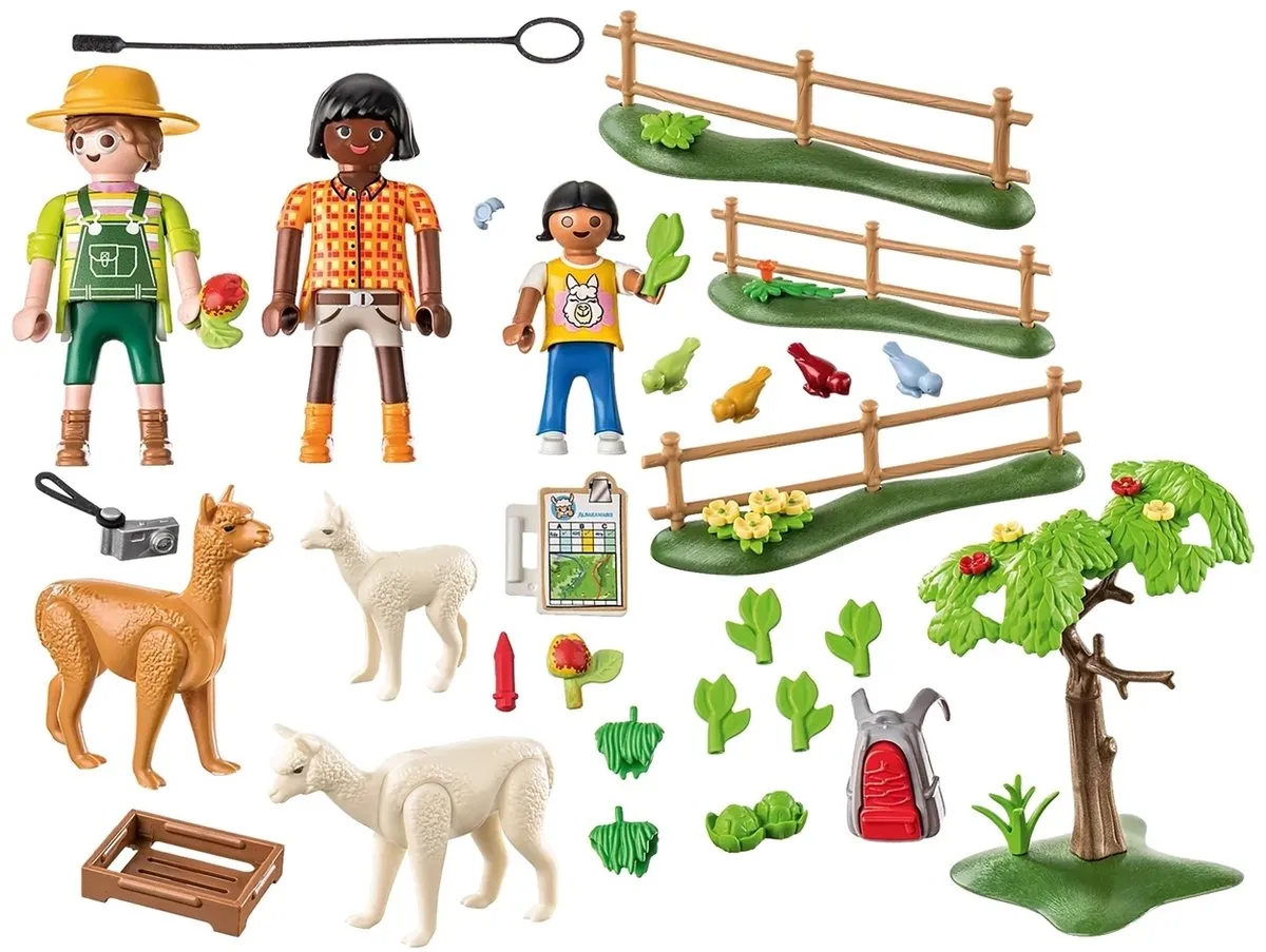 Playmobil Country Alpaca Wandeling 71251 - Multicolor