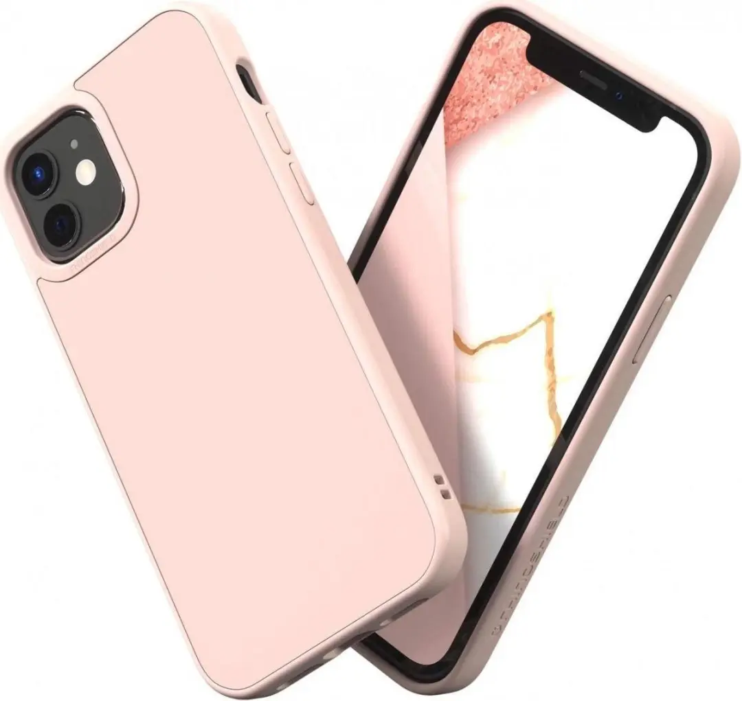 RhinoShield SolidSuit Apple iPhone 12 Mini Hoesje Classic Roze