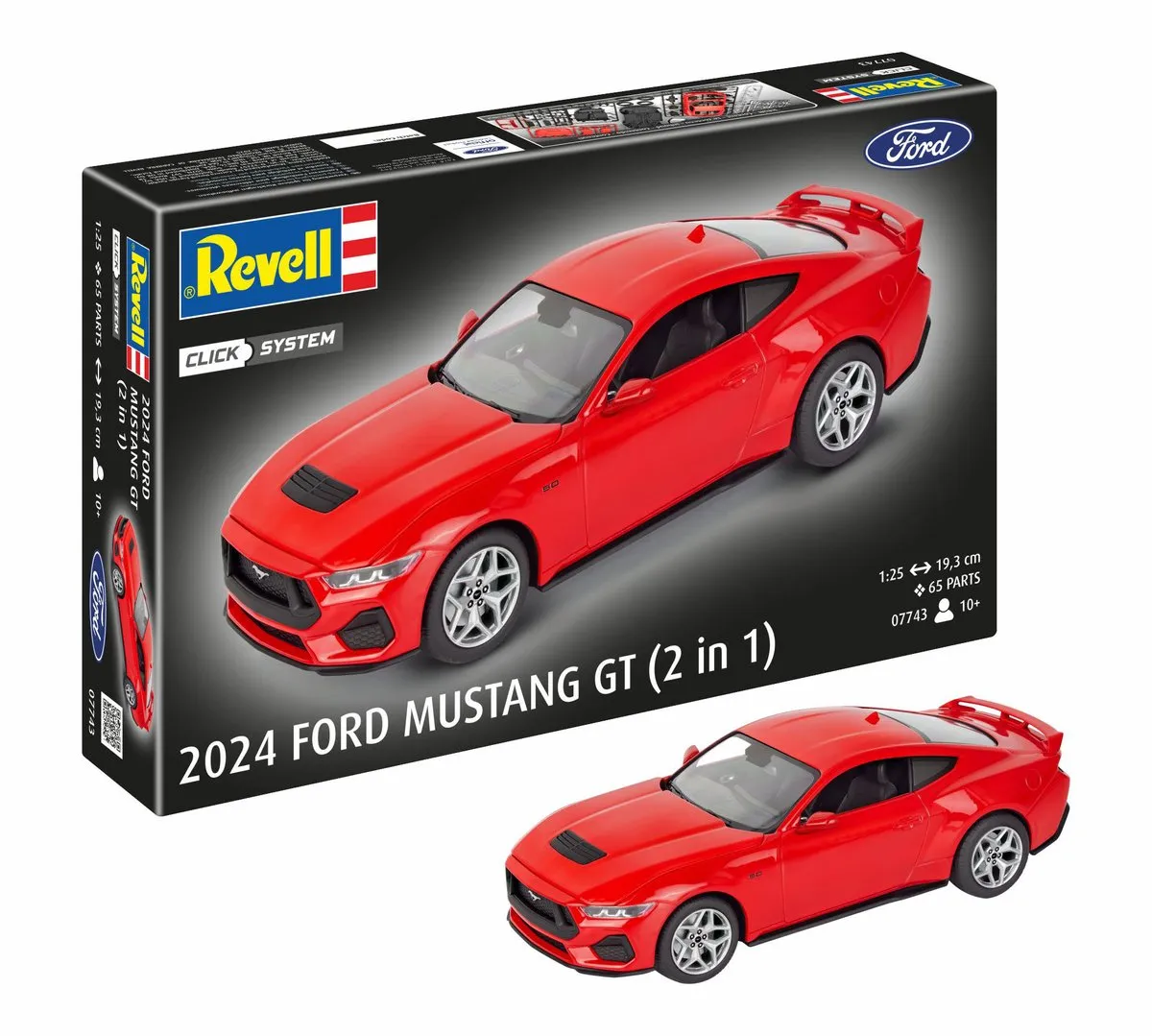 Revell Ford Mustang GT 2024 Modelbouwpakket 1:25