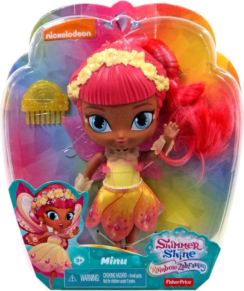 Fisher Price Shimmer & Shine Poppenset Zeta - Multi