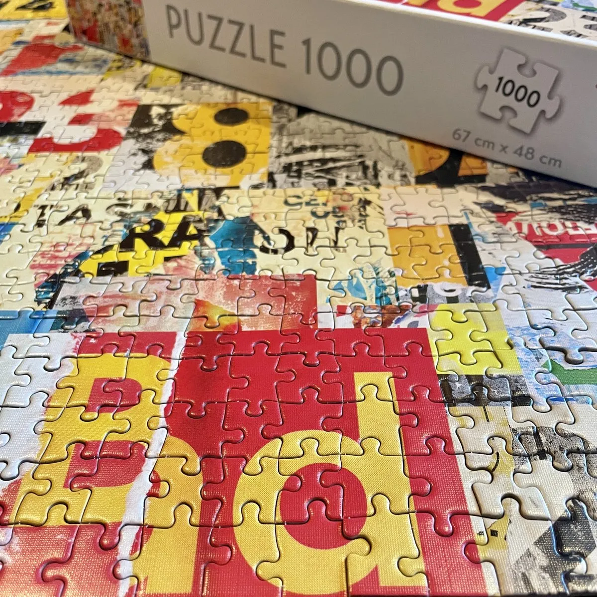 Tactic Poster Collage Puzzel 1000 Stuks - Poster Collage