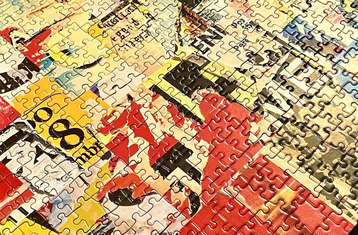 Tactic Poster Collage Puzzel 1000 Stuks - Poster Collage