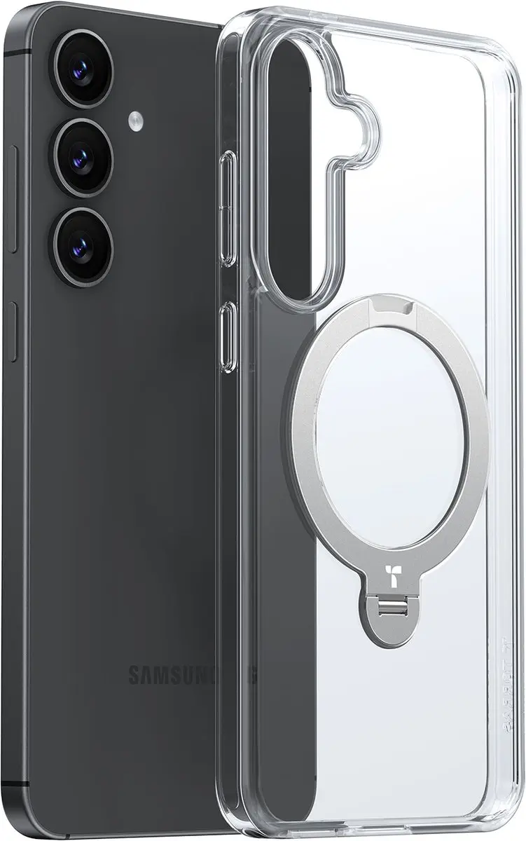 Torras UPro Ostand Spin Hoesje CM63131 - Transparant