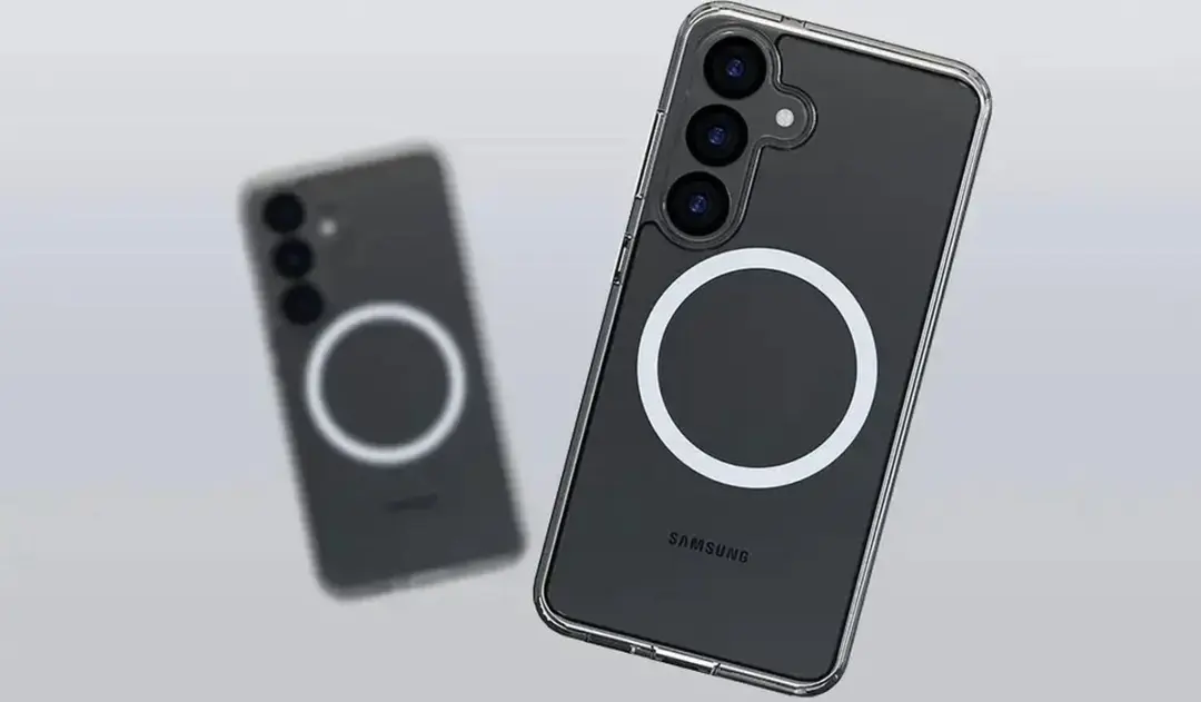 Torras Guardian Magnetic Hoesje Samsung Galaxy S25 - Transparant