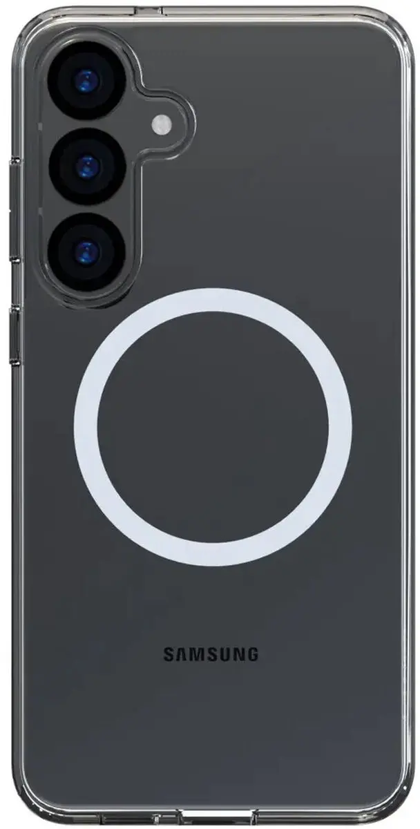 Torras Guardian Magnetic Hoesje Samsung Galaxy S25 - Transparant