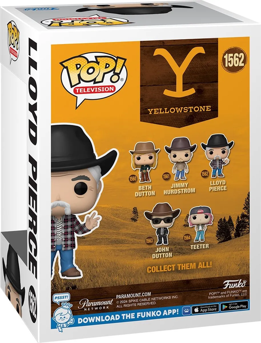 Funko Pop! Movies Yellow Stone Lloyd Pierce #1562 - Multicolor