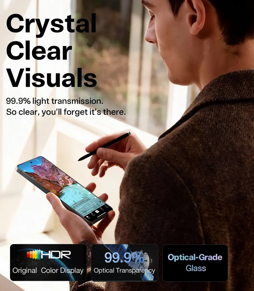 Torras Install Master Screen Protector Samsung Galaxy S26 - 9H Glas